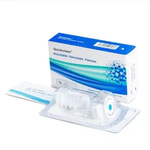 Kina leverantör Quickclean absorberbara mikroporös polysackarid Hemospheres för stoppa blödning